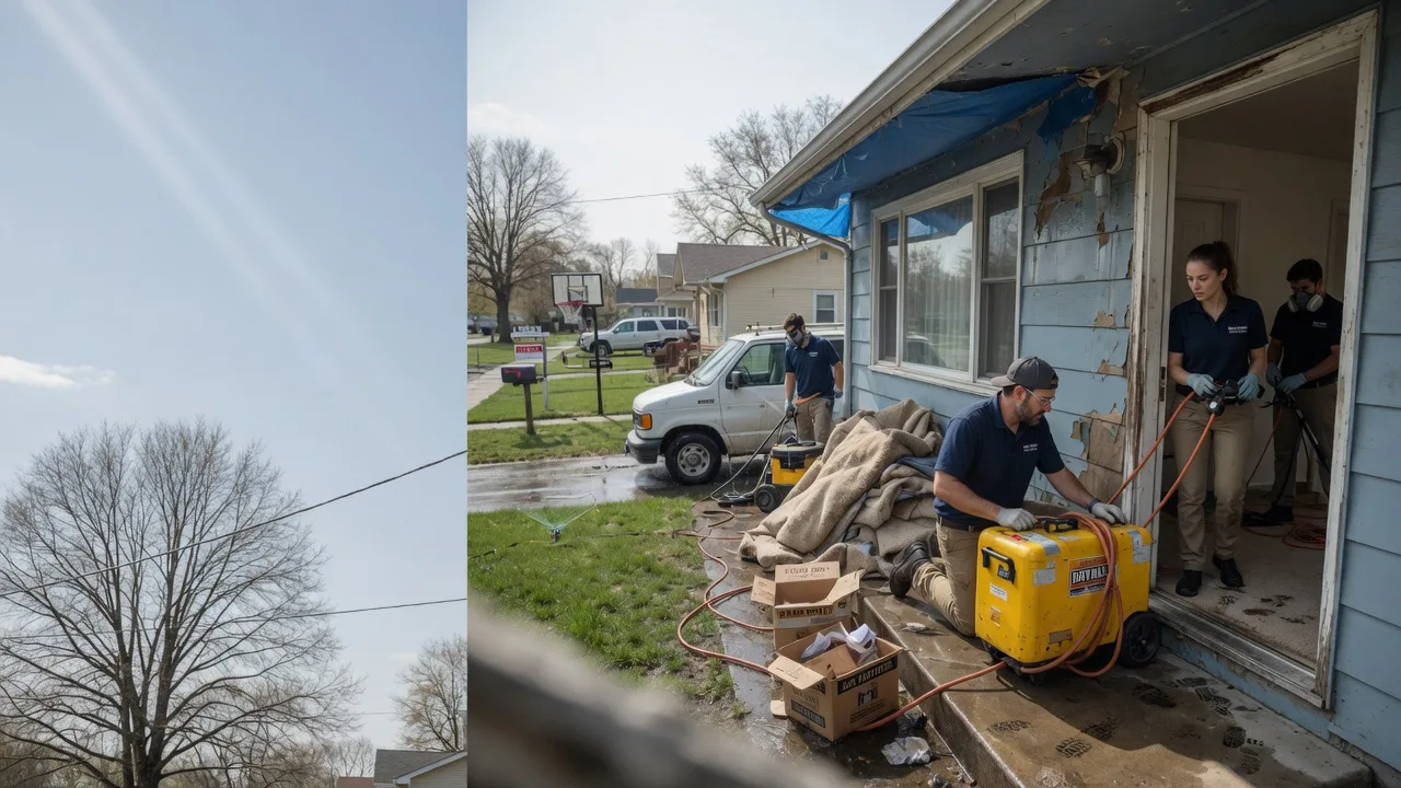 Basement Flood Cleanup in Bunker Hill, WV near me
